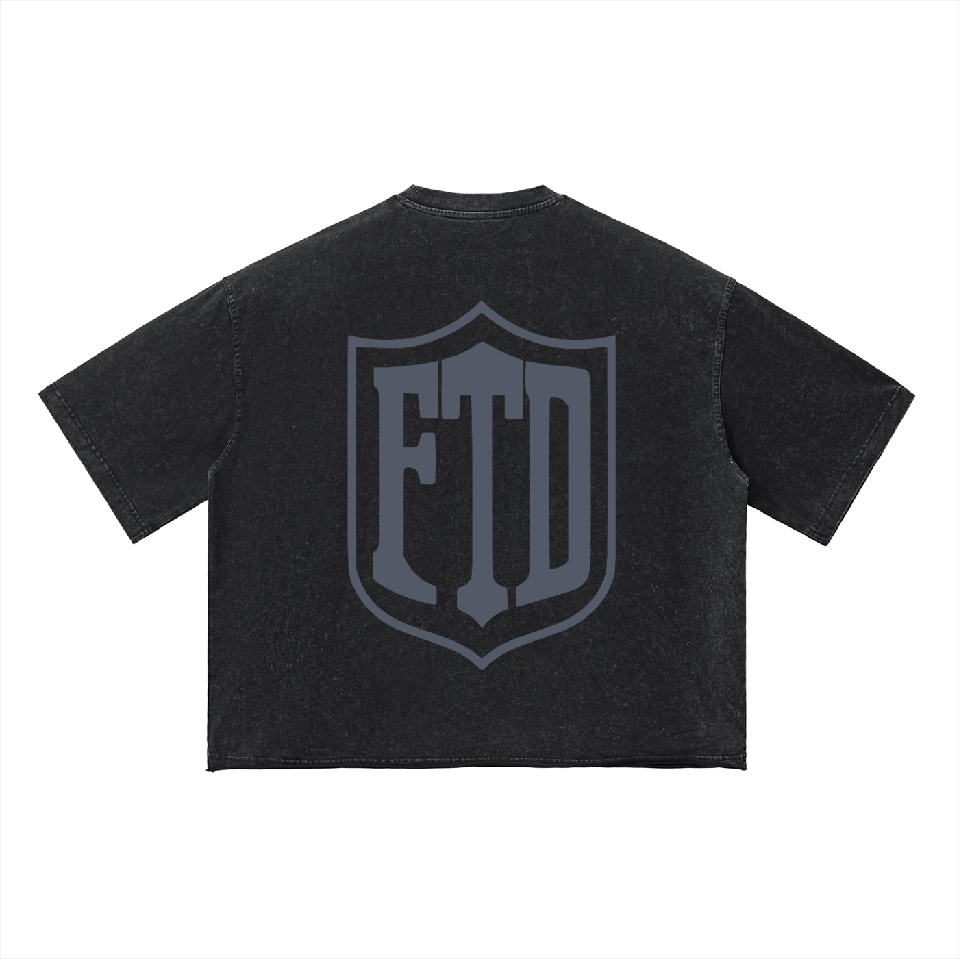FTD "Dirt Rich" Tee Vintage Wash Boxy T-Shirt