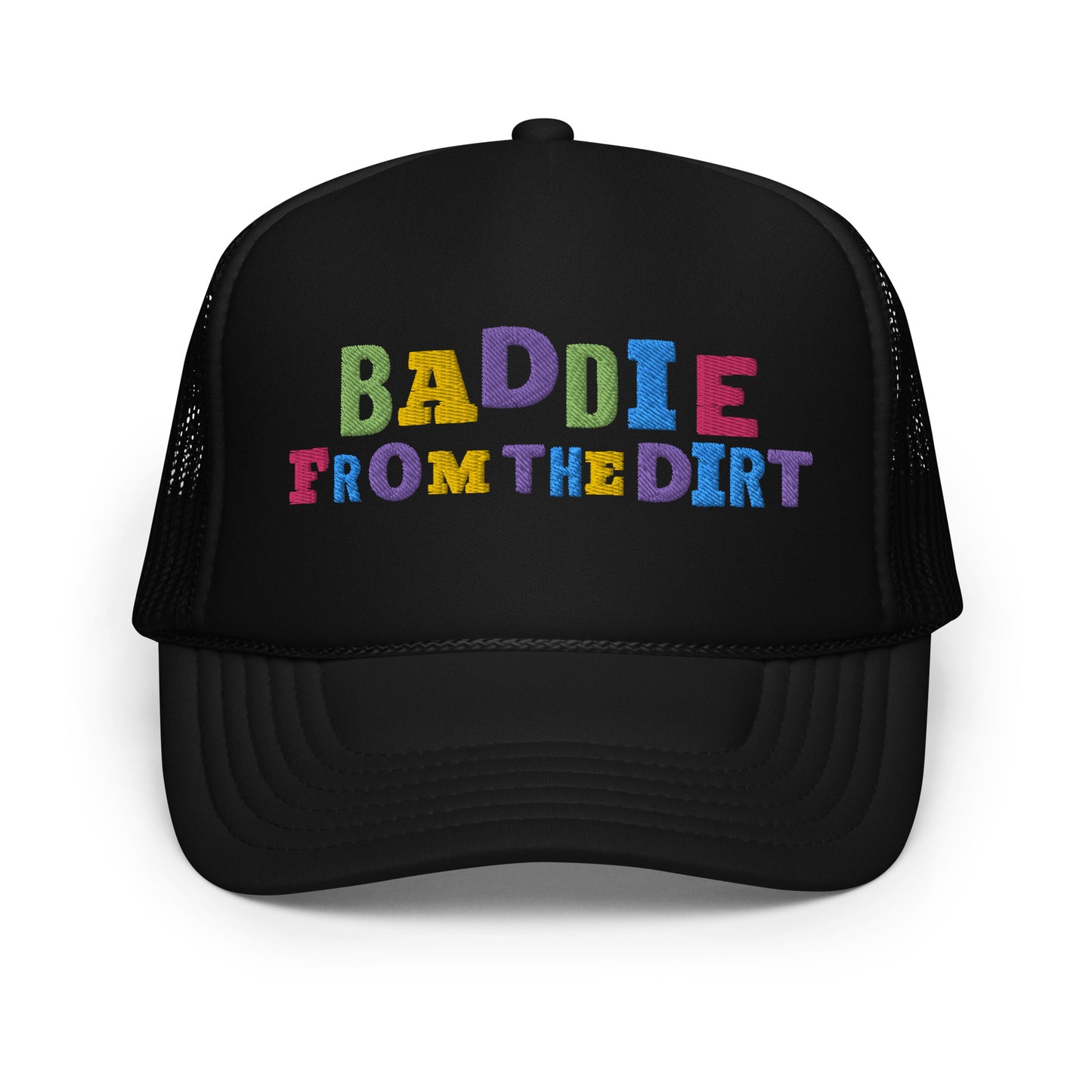 FTD Baddie From The Dirt Foam trucker hat - FTD MERCH BY DREW™