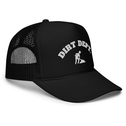 DIRTDEPT. Foam trucker hat - FTD MERCH BY DREW™
