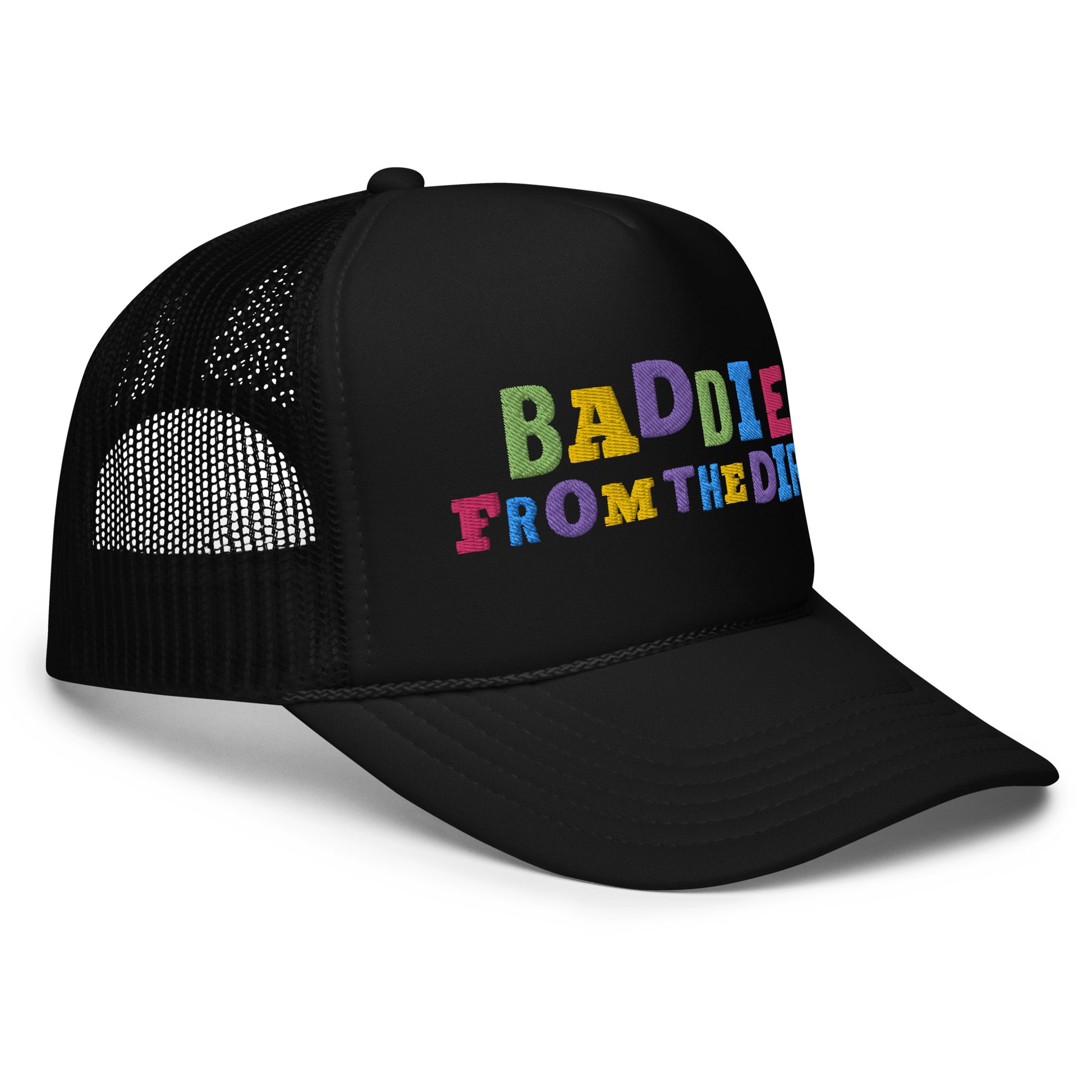 FTD Baddie From The Dirt Foam trucker hat - FTD MERCH BY DREW™