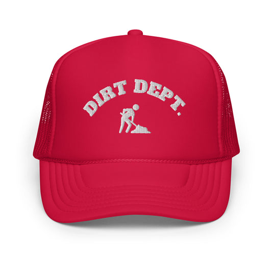 DIRTDEPT. Foam trucker hat - FTD MERCH BY DREW™