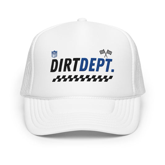 FTD Dirt Dept. Foam trucker hat - FTD MERCH BY DREW™