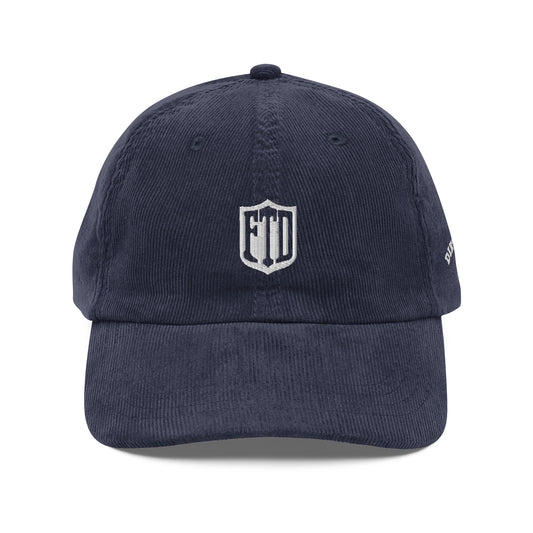 FTD x DIRTDEPT. Vintage corduroy cap - FTD MERCH BY DREW™