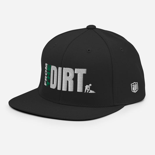 FTD From The Dirt Snapback Hat - FTD MERCH BY DREW™