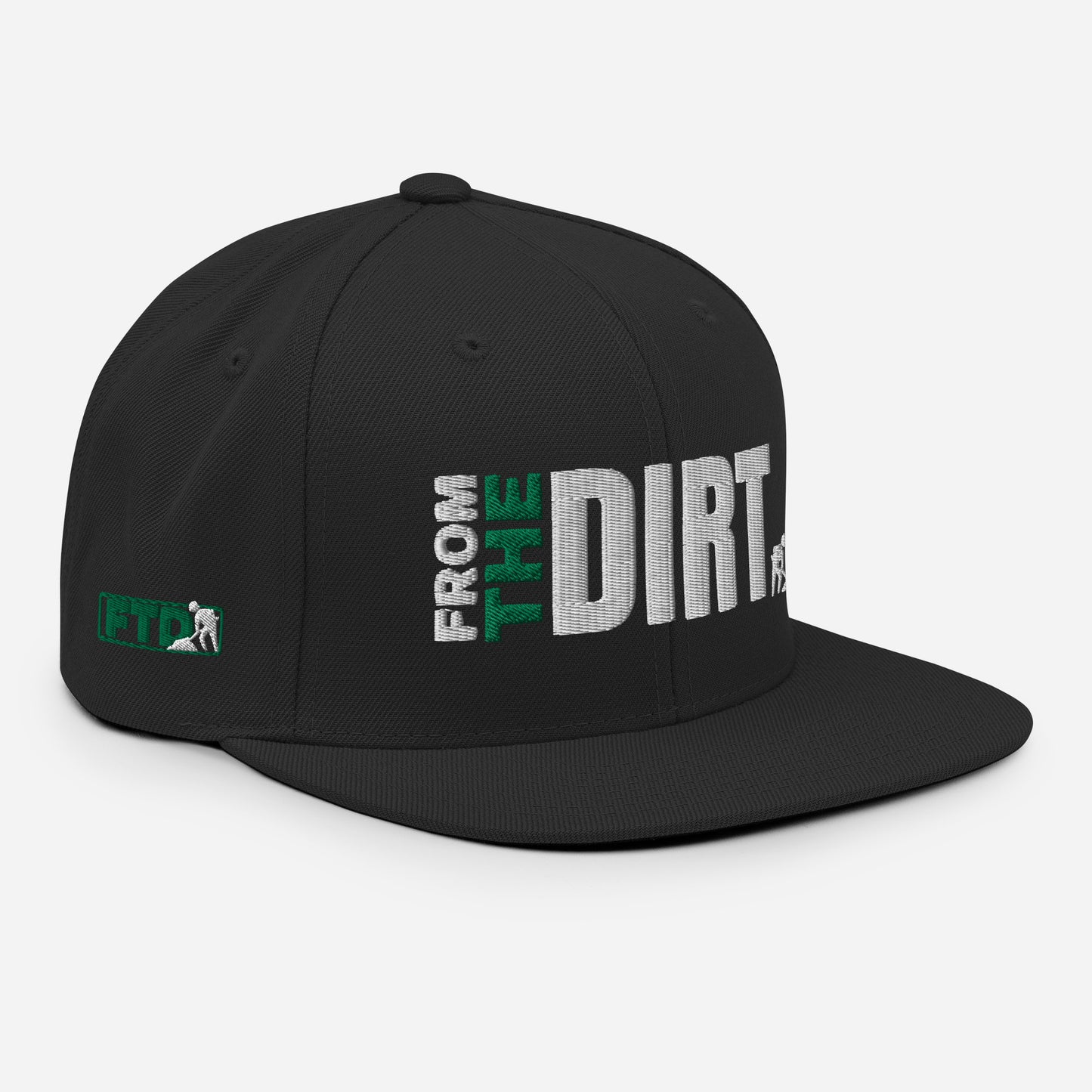 FTD From The Dirt Snapback Hat - FTD MERCH BY DREW™
